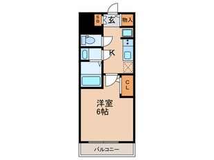 ﾚｼﾞｭｰﾙｱｯｼｭ神戸ﾊｰﾊﾞｰﾗﾝﾄﾞ(306)の物件間取画像